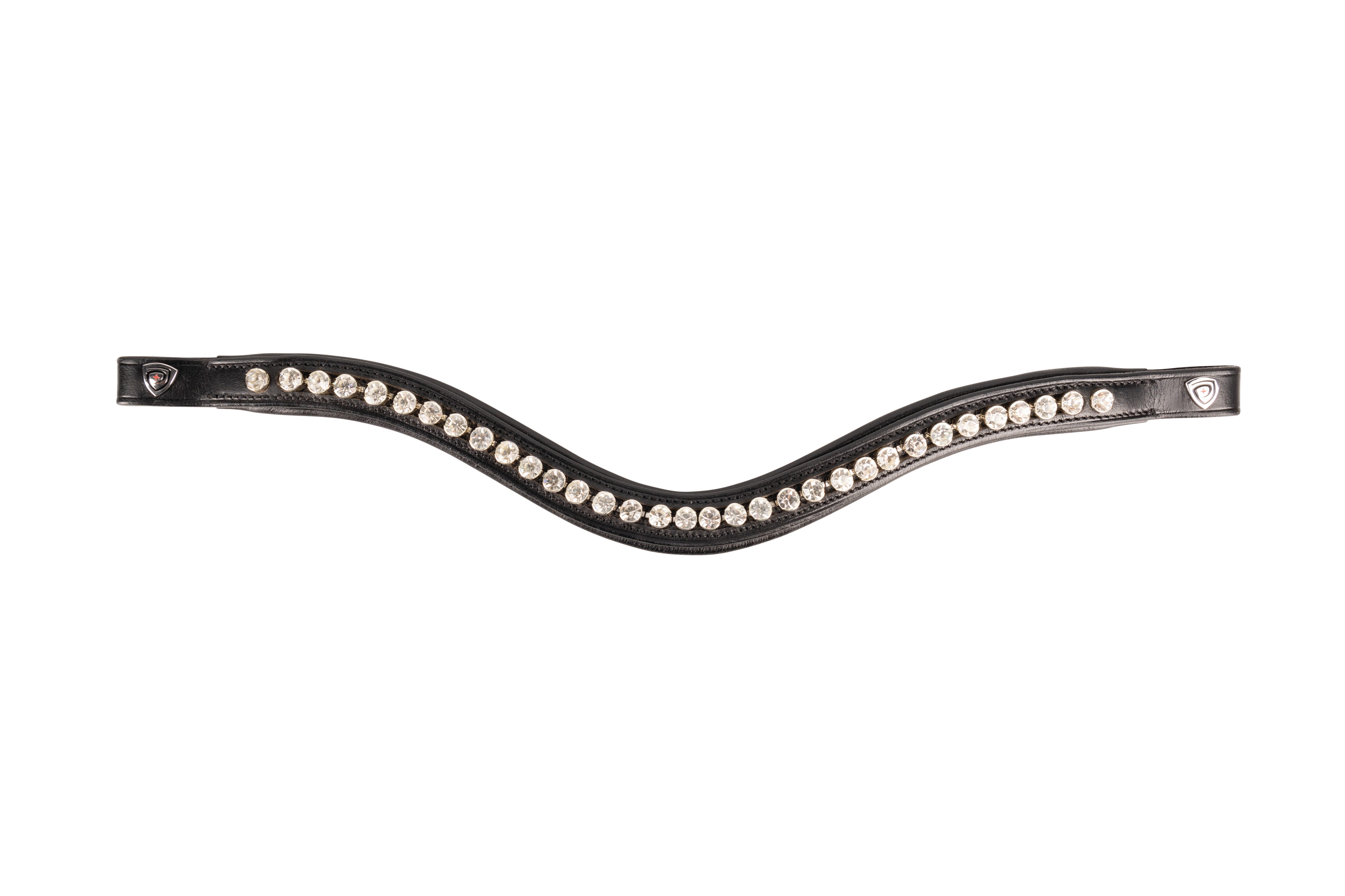 ProPresicce Signature Curved Diamante Browband by Hy Equestrian image 3